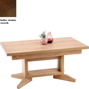 KLASSIK ławostół rozkładany ciemny orzech