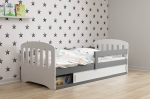 Łóżko parterowe CLASSIC 1 160x80 grafit