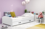 Łóżko parterowe Lili 200x90 białe