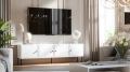 PALAZZO BIS  szafka RTV 200 ( 4D ) biały ( 1 szt.=2 p. )_12