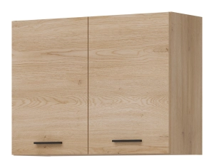 Szafka górna 80 cm wisząca kuchenna dwudrzwiowa PATI PK06/PF07 Dąb Cremona