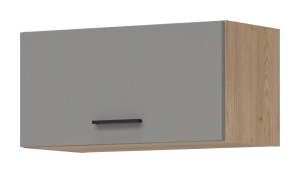 Szafka górna okapowa 60 cm wisząca kuchenna PATI PK08/PF10 Jasny Grafit