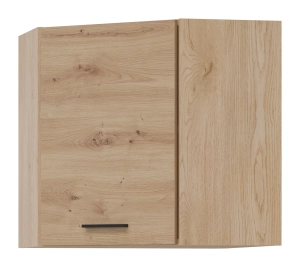 Szafka górna narożna 60 cm L/P wisząca kuchenna PATI PK09/PF11 Dąb Artisan