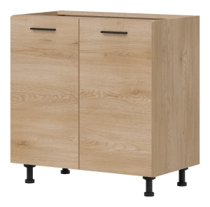 Szafka dolna 80 cm dwudrzwiowa stojąca kuchenna PATI PK20/PF20 Dąb Cremona