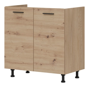 Szafka dolna pod zlew 80 cm stojąca kuchenna PATI PK21/PF20 Dąb Artisan