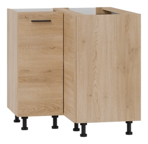 Szafka dolna narożna 90 cm L/P stojąca kuchenna PATI PK23/PF22 Dąb Cremona