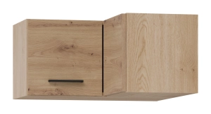 Szafka górna Nadstawka narożna 60 cm L/P wisząca PATI PK31/PF32 Dąb Artisan