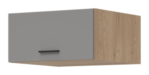 Szafka górna Nadstawka 60 cm wisząca kuchenna PATI PK32/PF10 Jasny Grafit