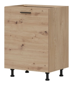 Szafka dolna 60 cm L/P stojąca kuchenna modułowa PATI PK16/PF36 Dąb Artisan