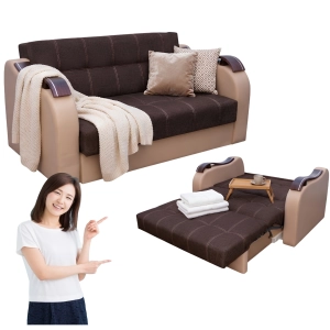 Sofa Amerykanka rozkładana do spania Sprężyny bonell Kanapa DAKOTA 120 mini
