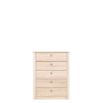 Komoda 5 szuflad dąb sonoma FINEZJA F05 Maridex
