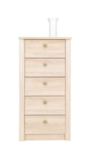 Komoda wąska dąb sonoma FINEZJA F07 Maridex