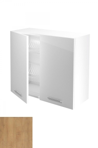 Szafka górna z ociekaczem VENTO front: dąb miodowy GC-80/72