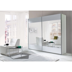 Szafa LUX STRIPES biała Maridex