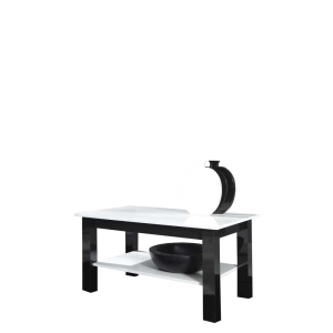 Ława z półką T25 połysk MARIDEX