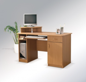 Biurko MAX z nadstawką okrągłą Maridex