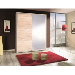 Szafa PENELOPA 155 z lustrem dąb sonoma Maridex