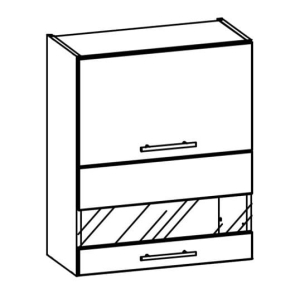 Szafka górna T-9/G60W Tiffany