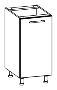 Szafka dolna T-15/D40 LP Tiffany