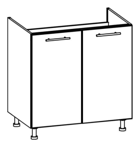 Szafka dolna pod zlew T-24/D80Z LP Tiffany