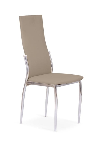 K3 krzesło chrom/cappuccino (2p=4szt)
