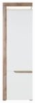 Regał zamknięty Szafka dąb biały połysk IRMA IM8