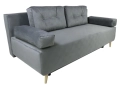 Nowoczesna sofa z funkcją spania SARA w kolorze szarym - zdjęcie