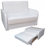 Sofa Amerykanka Kanapa Dwuosobowa Fotel Rozkładany z Funkcją Spania Aga II
