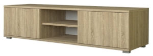 Szafka pod telewizor, komoda RTV dąb sonoma 120 cm