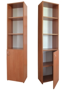 Regał biurowy BASIA II 40 cm olcha