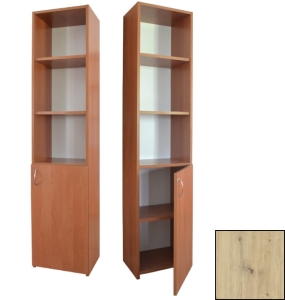 Regał biurowy BASIA II 30 cm dąb artisan