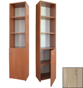 Regał biurowy BASIA II 30 cm dąb sonoma