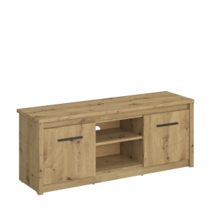 Szafka RTV 2d/125, dąb artisan, kolekcja Ayson