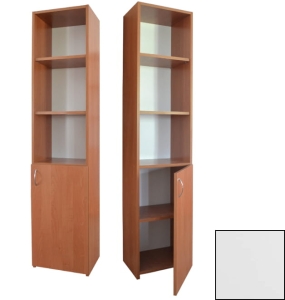 Regał biurowy BASIA II 40 cm biały