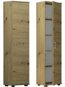 Regał biurowy Szafa na dokumenty M 1D dąb artisan 30 x 40 cm