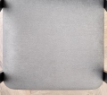 AZUL krzesło czarny / tap. popiel (1p=2szt)_1