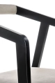 AZUL krzesło czarny / tap. popiel (1p=2szt)_8