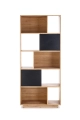 REG22 regał dąb wotan / czarny (1p=1szt)_7