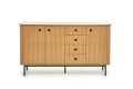 SMART komoda KM-1 dąb naturalny/czarny (3p=1szt)_5