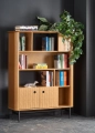 SMART regał REG-2 dąb naturalny/czarny (2p=1szt)_4