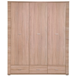 Szafa 3d3s, dąb sonoma,  kolekcja Gress 