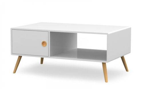 MALMO LAW1 ława biały / buk (1p=1szt)