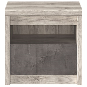 Szafka nocna 1s, kasztan nairobi/onyx,  kolekcja Jazz