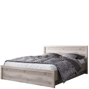 Łoże 140 z pojemnikiem kasztan nairobi,  kolekcja Jazz 