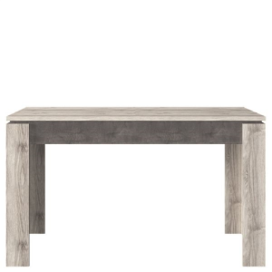 Stół rozkładany 130/175, kasztan nairobi / onyx,  kolekcja Jazz 