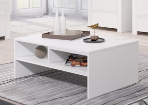 Ława 90, biała, kolekcja Lingo