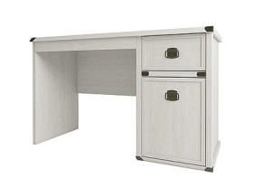 Biurko 1d2s/120, sosna vintage,  kolekcja  Magellan
