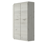  Szafa narożna 2d, olcha polarna / onyx, kolekcja Nonell 