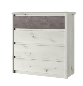 Komoda 4s, olcha polarna / onyx, kolekcja Nonell