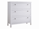 Komoda 3s, biała, kolekcja Ole